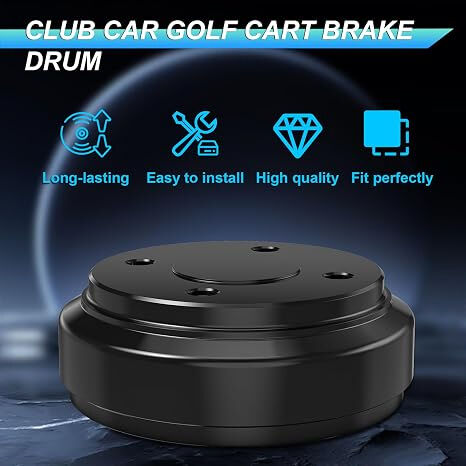 Golf Cart Brake Drums for Club Car Ds 1995-up & Precedent 2004-up Gas&Electric